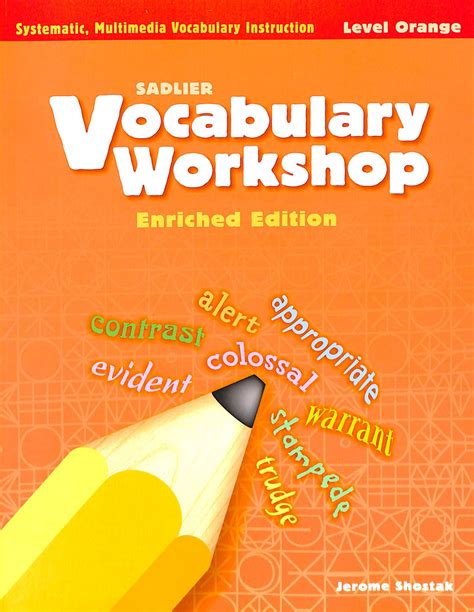 vocabulary workshop level orange pdf